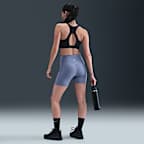 Nike Universa Women's High-Waisted 12.5cm (approx.) Biker Shorts with No Front Seam