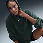 Sudadera con gorro Therma-FIT oversized sin cierre para mujer Nike One
