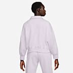 Nike Sportswear Phoenix Fleece Women's 3/4-Sleeve Crop Polo Sweatshirt