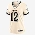 Travis Hunter Jacksonville Jaguars Rivalries Collection Women's Nike NFL Game Jersey - Natural