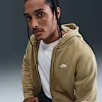 Nike Club Men's Full-Zip Fleece Hoodie
