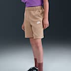 Nike Sportswear Club Fleece Big Kids' French Terry Shorts