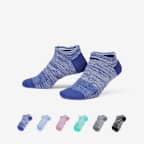 Nike Everyday Lightweight No-Show Training Socks (6 Pairs) - Multi-Color