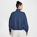 Nike 24.7 ImpossiblySoft Women's Dri-FIT Oversized 1/2-Zip Top