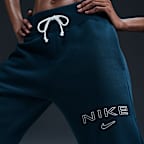 Nike Sportswear Phoenix Fleece Women's High-Waisted Wide-Leg Logo Pants