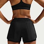 Nike One Women's Dri-FIT Mid-Rise 8cm (approx.) 2-in-1 Shorts
