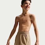 Shorts de playa o alberca con forro de ropa interior de 15 cm para niño talla grande Nike Swim Voyage Essential