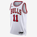 Chicago Bulls Association Edition 2022/23 Men's Nike Dri-FIT NBA Swingman Jersey - White