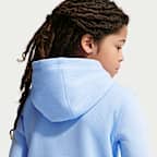 Sudadera con gorro sin cierre de fútbol Nike para niño talla grande Uruguay Club