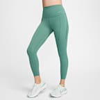 Nike Universa Women's High-Waisted 7/8 Leggings with No Front Seam