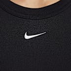 Nike Sportswear Chill Knit Women's Tight Short-Sleeve Cropped Mini-Rib Top