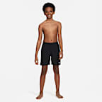 Shorts de playa o alberca con forro de ropa interior de 15 cm para niño talla grande Nike Swim Breaker Essential