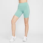 나이키 유니버사 여성 하이웨이스트 8인치 노 프론트 심 바이커 쇼츠