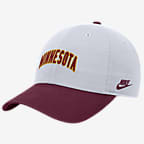 Minnesota Nike College Campus Cap - White