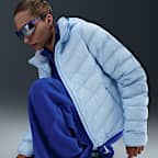 Chamarra acolchada con gorro Therma-FIT para mujer Nike Sportswear Windpuffer
