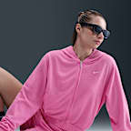 Nike Sportswear Chill Terry Sudadera con gorro de French Terry holgada con cierre completo para mujer