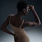 Vestido de tirantes de tela de minicanalé ajustado para mujer Nike Sportswear Chill Knit