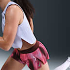 Shorts de correr Dri-FIT ADV de tiro medio de 8 cm con forro de ropa interior para mujer Nike AeroSwift "Faith Kipyegon"