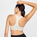 สปอร์ตบราผู้หญิงเสริมฟองน้ำ Nike Swoosh Medium Support