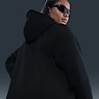 Sweat à capuche et zip Nike Sportswear Tech Fleece Windrunner pour femme (grande taille)