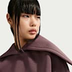 Nike Pregame Fleece túlméretezett, kapucnis, belebújós női pulóver