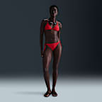 Nike Swim Women's Terry Texture Triangle Bikini Top