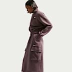 Falda midi cargo para mujer Nike Sportswear Phoenix Fleece