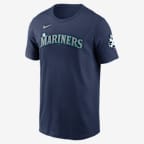 Cal Raleigh Seattle Mariners Men's Nike MLB T-Shirt - Navy