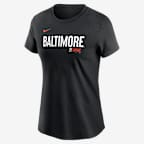 Playera Nike de la MLB para mujer Gunnar Henderson Baltimore Orioles City Connect Fuse - Negro