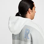 Sudadera con gorro de tejido Fleece y cierre completo para hombre Nike Air 