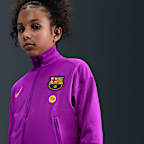 FC Barcelona Strike Nike Dri-FIT kötött futballtréningruha nagyobb gyerekeknek