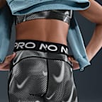 Nike Pro Older Kids' (Girls') Dri-FIT 7.5cm (approx.) Shorts