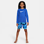Nike Swim Hydroguard Essential Big Kids' (Boys') Dri-FIT UV Long Sleeve Top
