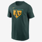 Athletics Icon Men's Nike MLB T-Shirt - Green