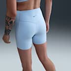 Nike Universa Mallas cortas de 13 cm y talle alto sin costuras delanteras - Mujer