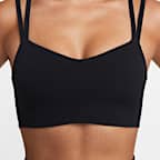 Nike Zenvy Strappy Bra deportivo de baja sujeción con almohadillas para mujer
