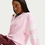 Nike Sportswear Club Fleece Women's Oversized V-Neck Sweatshirt