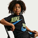 Nike Sportswear In The Zone Little Kids' Relaxed Jersey 2-Piece Set