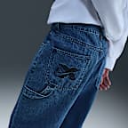 ナイキ スポーツウェア メンズ ルーズ デニムパンツ