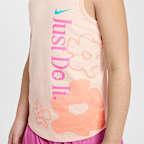 Nike Dri-FIT Little Kids' Wild Flower 2-Piece Tank and Mesh Shorts Set