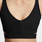 Nike Zenvy Rib Women's Light-Support Padded Sports Bra