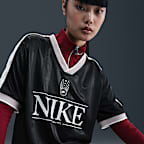 ナイキ スポーツウェア ウィメンズ Vネック ジャージー トップ