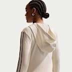 Nike Sportswear Langarm-Oberteil mit Kapuze und durchgehendem Reißverschluss (Damen)