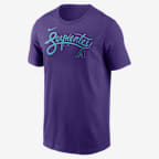 Arizona Diamondbacks City Connect Wordmark Men's Nike MLB T-Shirt - Purple