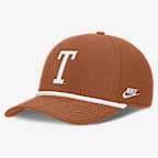 Texas Legacy Basketball Rope Rise Men's Nike College Adjustable Hat - Burnt Orange
