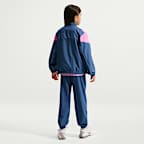 Kylian Mbappé Older Kids' Full-Zip Woven Football Tracksuit