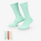 Nike Everyday Plus Cushioned Calcetines largos de entrenamiento (3 pares) - Multicolor