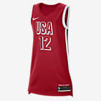 Jersey de básquetbol Nike Dri-FIT unisex Diana Taurasi Team USA USAB Limited Road - Rojo