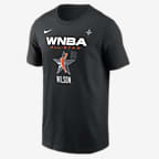 A'ja Wilson Las Vegas Aces 2024 WNBA All-Star Men's Nike WNBA T-Shirt - Black