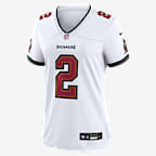 Jersey Nike de la NFL Game para mujer de Emeka Egbuka de los Tampa Bay Buccaneers - Blanco